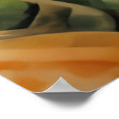 秋の景色 ポスター (角)