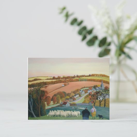 秋の景色 ポストカード (スタンド正面)