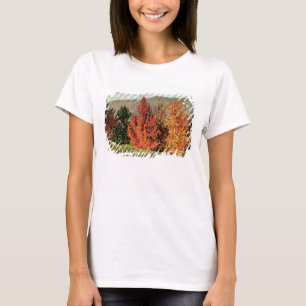 秋の景色、c.1903 (キャンバスの油) tシャツ