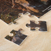 秋の景色、Shenandoahの国立公園 ジグソーパズル (側面)