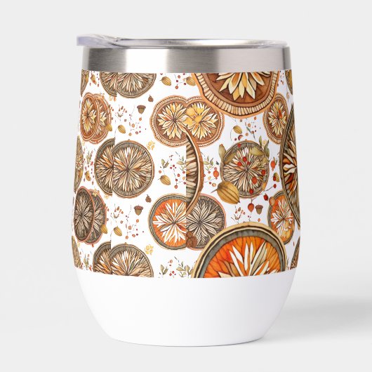 秋の曼荼羅模様 (右面)