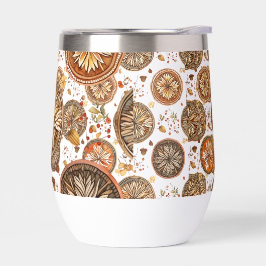 秋の曼荼羅模様 (左面)