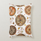 秋の曼荼羅模様 アクセントクッション (正面(垂直))