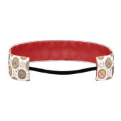 秋の曼荼羅模様 アスレチックヘッドバンド (裏面)