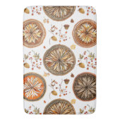 秋の曼荼羅模様 バスマット (正面縦)