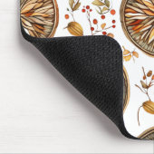 秋の曼荼羅模様 マウスパッド (コーナー)