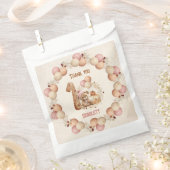 秋の最初の誕生日ガールの好意バッグ フェイバーバッグ (クリップ留めされた状態)