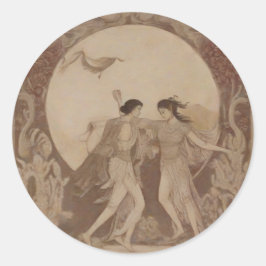 秋の月におけるシュメールの結婚 ラウンドシール