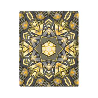 秋の月日 メタルプリント