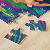 秋の月 ジグソーパズル (側面)