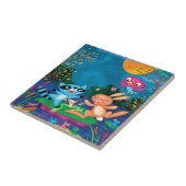 秋の月 タイル (側面)