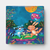 秋の月 フォトプラーク (正面)