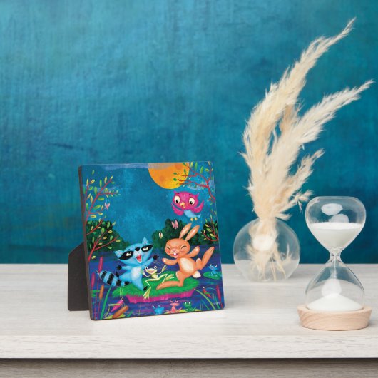 秋の月 フォトプラーク (インサイチュ)