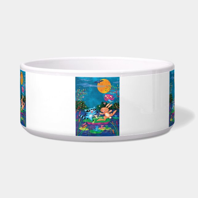 秋の月 ボウル (正面)