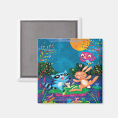 秋の月 マグネット (正面/裏面)