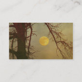 秋の月 名刺 (裏面)