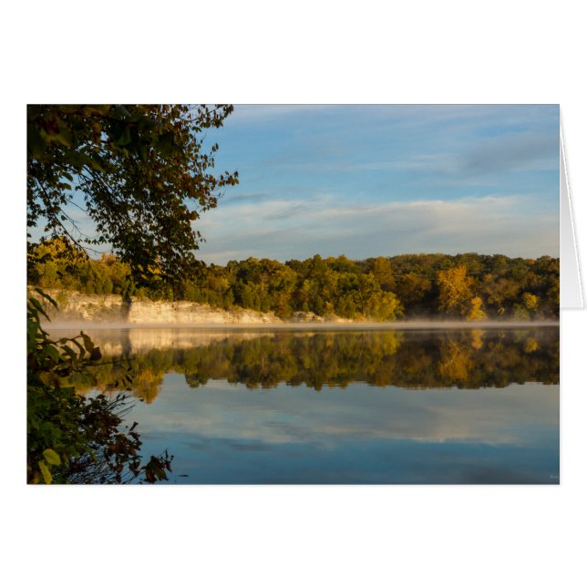 秋の朝の輝き (正面横)