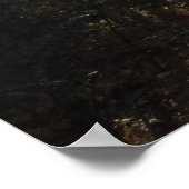 秋の朝シェナンドア国立公園 ポスター (角)