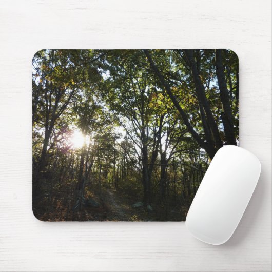 秋の朝シェナンドア国立公園 マウスパッド (マウス)