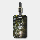 秋の朝シェナンドア国立公園 ラゲッジタグ (正面縦)