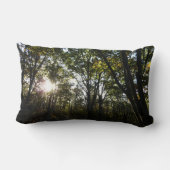 秋の朝シェナンドア国立公園 ランバークッション (裏面)