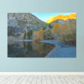 秋の朝 キャンバスプリント (インサイチュ (ウッドフロア))