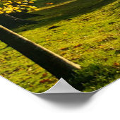 秋の朝 ポスター (角)