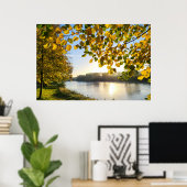 秋の朝 ポスター (ホームオフィス)