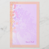 秋の朝 便箋 (正面)