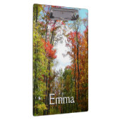 秋の木々とブルースカイ秋の自然写真 クリップボード (右)