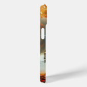 秋の木々と湖と鴨 Case-Mate iPhoneケース (裏面 / 右)