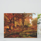 秋の木々のクレシェムグレン（フィラデルフィア） カード (スタンド正面)