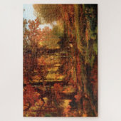 秋の木々のクレシェムグレン(フィラデルフィア) ジグソーパズル (縦)