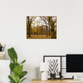 秋の木々のプリントニューヨークランドスケープポスター ポスター (ホームオフィス)