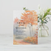 秋の木々の動きのお知らせ 案内状 (スタンド正面)