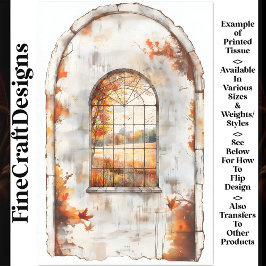 秋の木と離れ窓のAM9の切り離し 薄葉紙