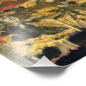 秋の木のインクのブロック フォトプリント            (角)