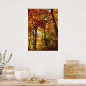 秋の木のポスター ポスター (キッチン)