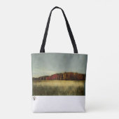 秋の木の列 – アーティスト – Shaw Foundation トートバッグ (裏面)