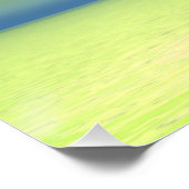 秋の木の夕日 ポスター (コーナー)