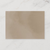 秋の木の実の絵本 赤ちゃんのカード エンクロージャーカード (裏面)