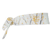 秋の木の枝と黄色の紅葉 タイヘッドバンド (回転270)