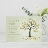 秋の木の移動発表 招待状 (スタンド正面)