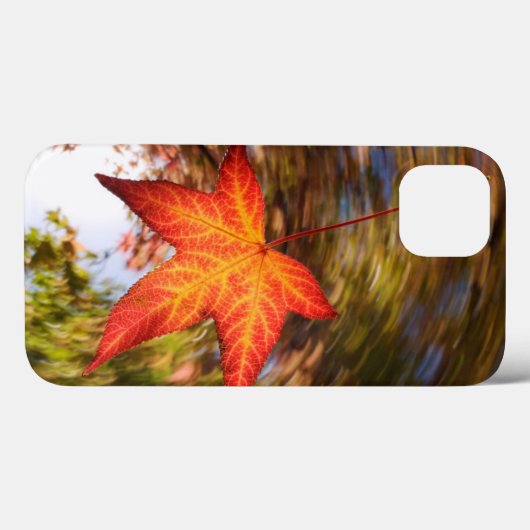 秋の木の葉 Case-Mate iPhoneケース (裏面 (横))