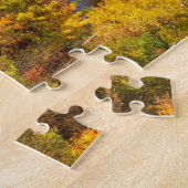 秋の木の風景、メイン ジグソーパズル (側面)