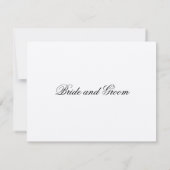 秋の木はカード金ゴールド答えます 出欠カード (裏面)