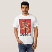 秋の木ユニークのハガー Tシャツ (正面フル)