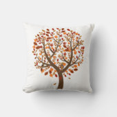 秋の木枕 クッション (正面)