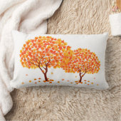 秋の木枕 ランバークッション (ブランケット)