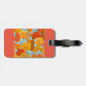 秋の木柄秋の葉 ラゲッジタグ (裏面横)